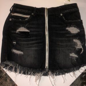 True religion jean skirt